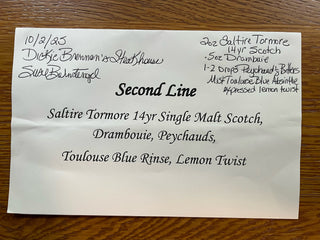 Introducing The Second Line: A Scotch Whisky Cocktail with New Orleans Soul